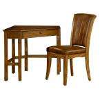 Hillsdale Furniture Solano Medium Oak Desk and Chair