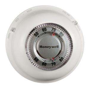 Honeywell Round Heat/Cool Thermostat CT87N at The Home Depot