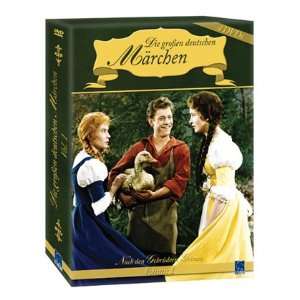 Die großen deutschen Märchen, 4 DVDs, deutsche und englische Version 
