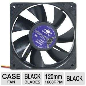 Vantec Stealth 120mm Cooling Fan with Double Ball Bearing   Silent at 