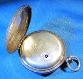 1901 c. LANCASHIRE Patent English Lever Pocket Watch w/ T.P.H 