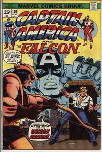 CAPTAIN AMERICA & Falcon #179 VF  comic, Golden Archer!  