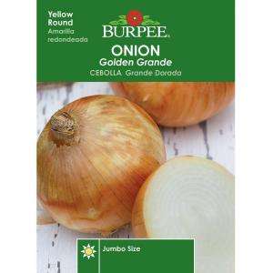 Burpee Onion Golden Grande Seed 52798 