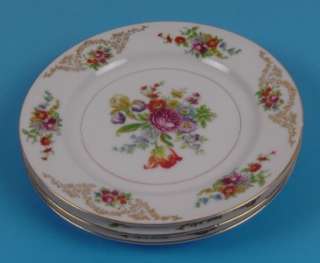   & BUTTER PLATES, Occupied Japan MIKADO China DRESDEN Pattern  