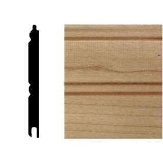   32 in. x 3 1/8 in. x5/16 in. Maple Tongue & Groove Wainscot 1 Piece