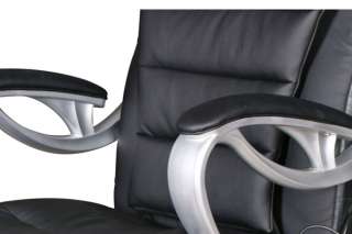 Exklusiver Leder Bürostuhl, Massage Sessel Stuhl, Chefsessel mit 