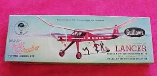 Guillows   Balsa   Lancer   Flying Model Kit   L@@K  