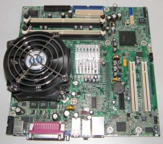 HP Mainboard + Intel Pentium 4 HT   3,20 GHz. + CPU Kühler + Treiber 