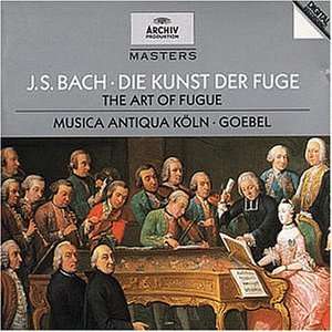 Die Kunst der Fuge Reinhard Goebel, Mak, Johann Sebastian Bach 