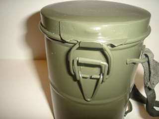 WW1~ALL METAL TRENCH WARFARE GAS MASK CANISTER REPLICA~  