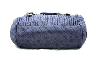 2011 Newest Guess Cool Disco Satchel Blue Handbag Purse NWT ZZ