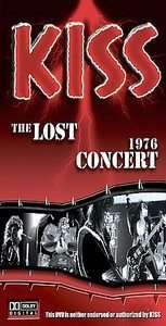 KISS   The Lost Concert DVD  