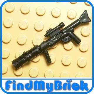 W030A Lego Star Wars Long Blaster Gun   Black   NEW  
