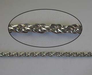 Meters rope metal chain 5x4mm W18649  