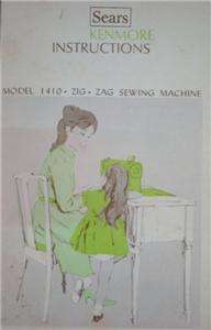Kenmore 158.14100 Sewing Machine Manual On CD  