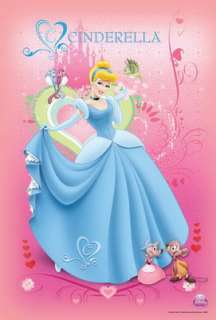 Cinderella Princess Walt Disney Poster New 23x34 inch  