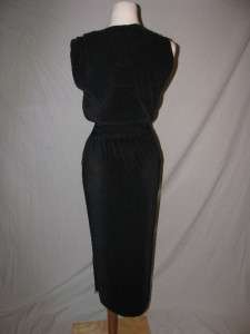 NWT Diane Von Furstenberg Chania Fin Pleat Dress 2 Wrap Black  