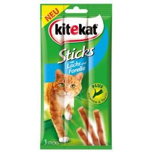 Kitekat Sticks mit Lachs und Forelle 28x18g   Katzenfutter  