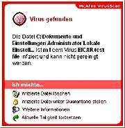 McAfee VirusScan Home 10.0 deutsch  Software