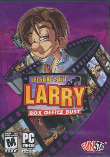   Suit Larry BOX OFFICE BUST Adult PC Game NEW US 3348542220638  