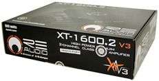   XT1600.2 V3 1600W Peak 800W RMS 2 Channel Bridgeable Amplifier Car Amp