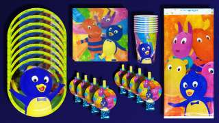 BACKYARDIGANS Birthday Party Set and Supplies for 8  