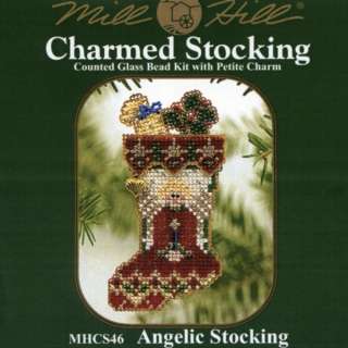 Angelic Stocking Bead Ornament Kit Mill Hill 2004 Charmed Stockings 