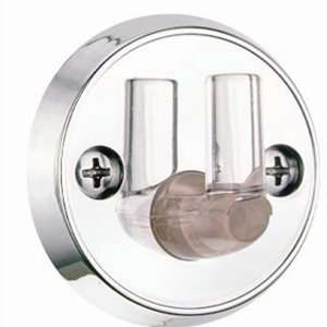  Alsons 5001 Chrome Wall Mount Bracket with Clear Pin: Home 
