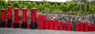 post box pole,post box stand,royal mail post box,royal mail post boxes 