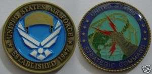 United States Strategic Command USAF Challenge Coin  