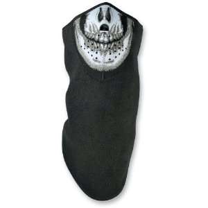   Bandanna with Coolmax Liner and Neoprene Skull Face Mask: Automotive