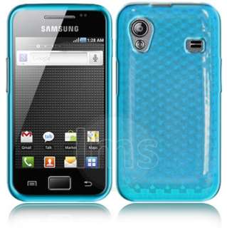   Magic Store   Blue Silicrylic Gel Case For Samsung Galaxy Ace S5830