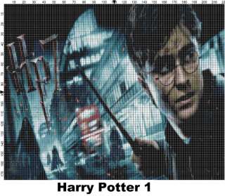 Harry Potter Counted Cross Stitch Patterns  