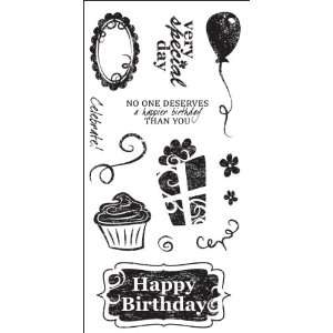  Fiskars Simple Stick Cling Rubber Stamps 4X8 Sheet   Its 