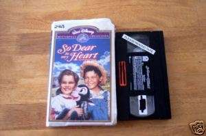 Disney So Dear to My Heart (1992, VHS) Burl Ives  