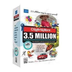  NEW IMSI ClipArt&More 3.5 Million (CAM3.5MBX01 ): Office 