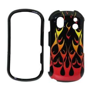  Flaming Fire Snap on Hard Protective Cover Case for 