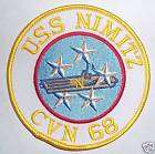 US.Navy Aircraft Carrier `USS NIMITZ` Patch (USN 2)