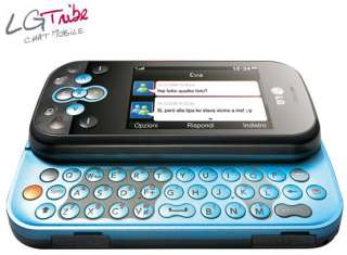 LG Tribe Chat Mobile KS360 Acqua Blu con Tastiera QWERTY Italia 