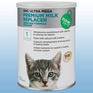 GNC Ultra Mega Premium Powder Milk Replacer for Kittens   Cat   Sale 