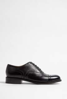 Grenson  Black Patent Toe Cap Ernie Shoes by Grenson