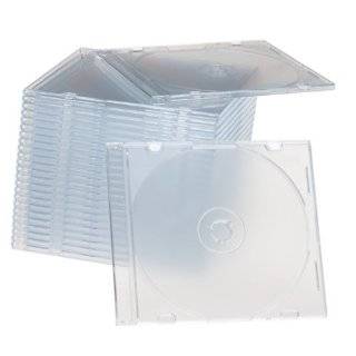  Memorex (32021992) Slim Clear CD DVD Jewel Case 200 Pack 