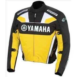 Joe Rocket Yamaha Mens Delta R Textile Motorcycle Jacket Yellow/Black 