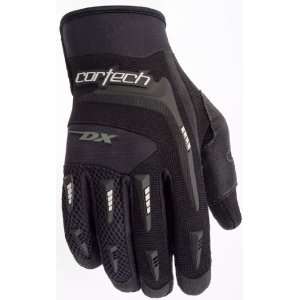 Tourmaster Cortech DX 2 Womens Motorcycle Gloves Black/Black Large L 