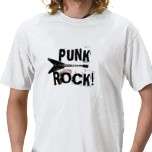 Punk Rock Mohawk Guitar Shirt by surffroggy