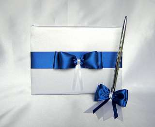 This elegant card box is covered with soft white satin fabric and 