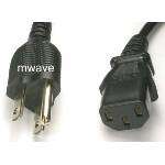 Mwave PW AC 25 Premium 25ft 18AWG Power Cord Cable  