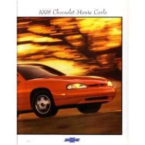  1998 CHEVROLET MONTE CARLO Sales Brochure Book Automotive