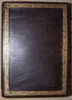 C1870 King James Holy Bible/Engravings/Gilt Binding  