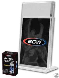Inch Vertical Acrylic Card Holder Stand + 1 Header  